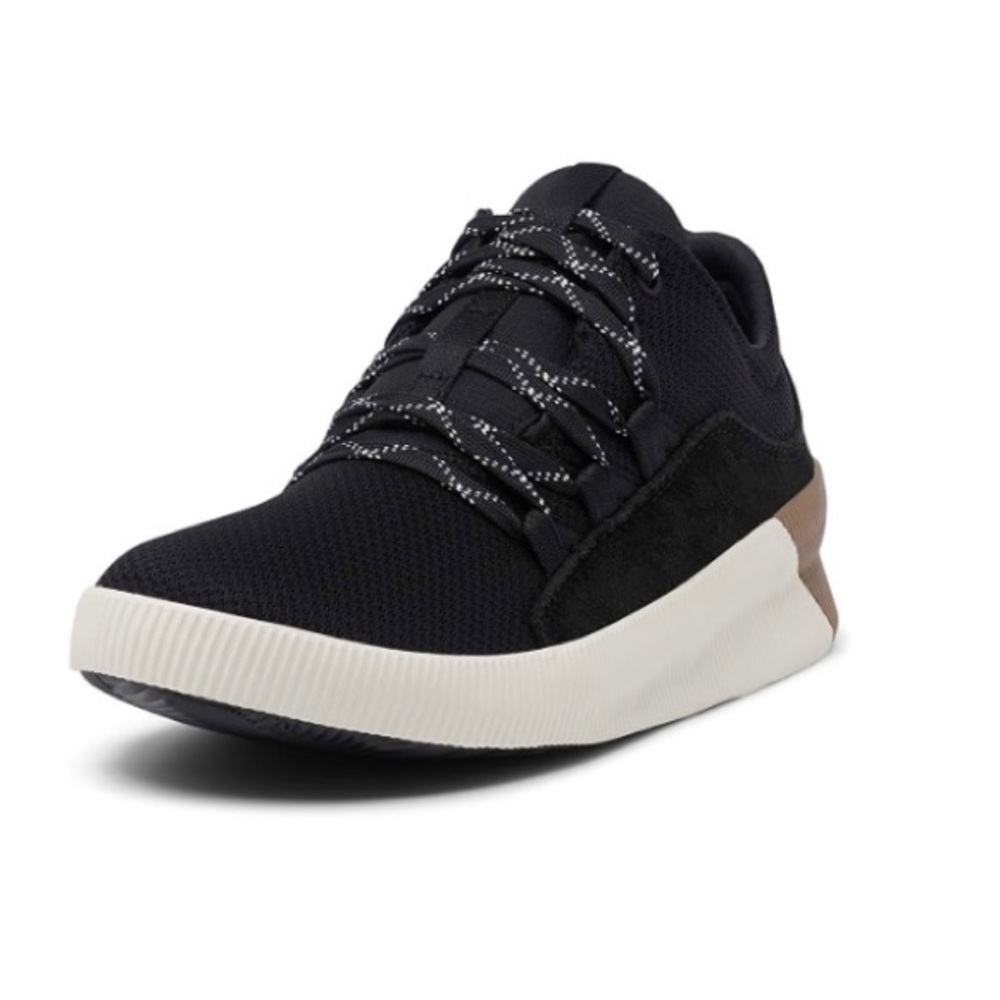 Women’s SOREL Out ‘N About III Plus Lace sneaker, black, sz 8.